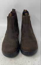Load image into Gallery viewer, Seven Safety Mens Brown Leather Round Toe Pull-On Chelsea Boots Size EUR 38