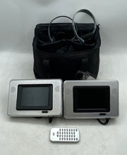 Load image into Gallery viewer, Set Of 2 Gray In Car Headrest LCD Monitor For Cars W/ Accessories Not Tested