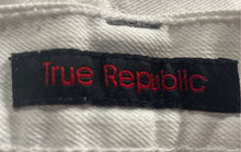 Load image into Gallery viewer, True Republic Mens White Cotton Stretch Straight Leg Jeans Pants Size 32x30