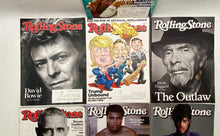 Load image into Gallery viewer, Lot Of 7 Rolling Stone Music Sports & Politics Paperback Magazines 2016
