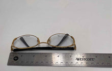 Load image into Gallery viewer, Authentic Caviar Women's Gold-Tone Black Glasses