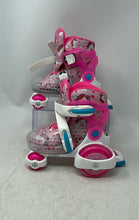 Load image into Gallery viewer, Roller Derby Girls Pink Round Toe High Top Adjustable Quad Roller Skates Sz 11-2