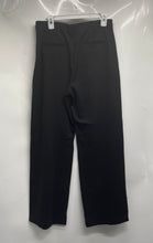 Load image into Gallery viewer, Ann Taylor Womens Black Pockets Flat Front Side Zipper Dress Pants Size 10