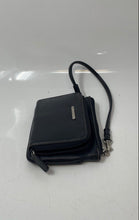 Load image into Gallery viewer, Nine West Womens Black Zipper ID Window Card Holder Travel Wristlet Wallet