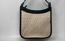 Load image into Gallery viewer, Tommy Hilfiger Womens Multicolor Monogram Adjustable Strap Zip Top Crossbody Bag