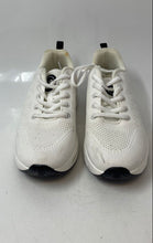 Load image into Gallery viewer, Womens White Air Cushioned Low Top Lace-Up Running Sneaker Shoes Size 6.5