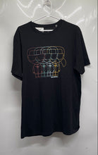 Load image into Gallery viewer, Karl Lagerfeld Mens Black Cotton Short Sleeve Round Neck Pullover T-Shirt Sz L