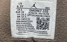 Load image into Gallery viewer, Nike Kids Air Jordan 3 Retro DM0967 Brown Suede Lace-Up Sneaker Shoes Size 6.5Y
