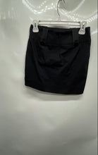 Load image into Gallery viewer, Armani Exchange Womens Black Back Zip Short Mini Skirt Size 4