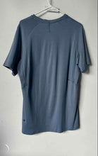 Load image into Gallery viewer, Lululemon Mens License To Train Blue Short Sleeve Activewear T-Shirt Size Medium
