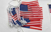 Load image into Gallery viewer, Lot Of Assorted Blue White Red 50 Stars American Flag For Outdoor & Garden