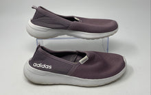 Load image into Gallery viewer, Adidas Womens Lite Racer FX3305 Purple Round Toe Slip-On Sneakers Shoes Size 7
