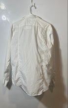 Load image into Gallery viewer, Zara Mens White Long Sleeve Collared Button-Up Shirt Size Large
