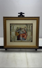 Load image into Gallery viewer, The Prophet Joel Wall Decor Framed Art Print Signed By Michelangelo Buonarroti