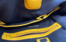Load image into Gallery viewer, Franco Sarto Womens Yellow Inner Pockets Double Handle Shoulder Handbag