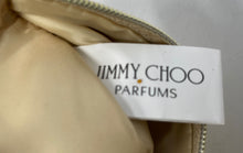 Load image into Gallery viewer, Jimmy Choo Parfums Womens Gold-Tone Sparkling Glitter Zip Top Pouch Wallet