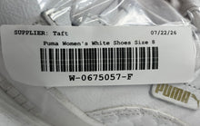 Load image into Gallery viewer, Puma Womens Jada Dboss 391738-01 White Low Top Lace-Up Sneaker Shoes Size 8
