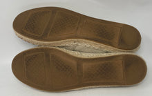 Load image into Gallery viewer, Authentic Tory Burch Womens Beige Brown Flat Espadrille Shoes Size 7M Worn