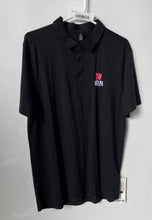Load image into Gallery viewer, Lululemon Mens Black Nelpa Short Sleeve Collared Golf Polo Shirt Size Large