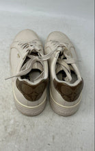 Load image into Gallery viewer, Coach Womens Clip G4966 White Leather Low Top Lace-Up Sneaker Shoes Size 5.5B