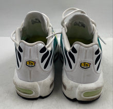Load image into Gallery viewer, Authentic Nike Womens Air Max Plus TN Green White Sneaker Shoes Size 9.5 Stained