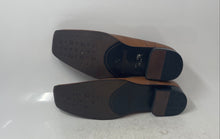 Load image into Gallery viewer, Stacy Adams Mens Brown Leather Square Toe Slip-On Loafers Shoes Size 9