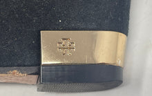 Load image into Gallery viewer, Authentic Tory Burch Womens Astoria Black Suede Wedge Pump Heels Size 9 M
