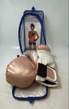 Load image into Gallery viewer, Everlast Womens Wrist Strap Pink Training Boxing Gloves 12 Oz With Case