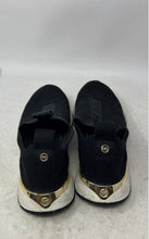 Load image into Gallery viewer, Michael Kors Womens Bodie Black Gold Round Toe Slip-On Sneaker Shoes Size 9.5