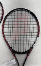 Load image into Gallery viewer, Pair Of 2 Prince Thunder 110 Red Black Comfort Grip Tennis Sports Racquets