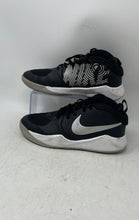Load image into Gallery viewer, Nike Kids Team Hustle D9 AQ4224-001 Black Lace-Up Sneaker Shoes Size 5.5Y
