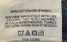 Load image into Gallery viewer, Express Womens Blue Denim Medium Wash Stretch Bootcut Leg Jeans Size 12/R W/ Tag