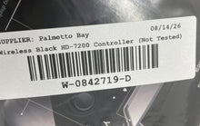 Load image into Gallery viewer, HD-7200 Black Gray Video Gaming Wireless Controller Not Tested
