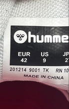Load image into Gallery viewer, Hummel Mens Edmonton OG White Black Red Slip-On Low Top Sneaker Shoes Size 9