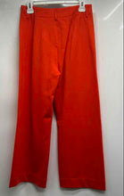 Load image into Gallery viewer, Jones New York Womens Orange Pockets Regular-Fit Wide-Leg Cropped Pants Size 6