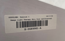 Load image into Gallery viewer, O'Melon Omega Light Low Level White Portable Skin LED Therapy Untested