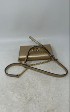 Load image into Gallery viewer, Michael Kors Womens Gold Saffiano Leather Adjustable Strap Crossbody Bag