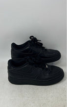 Load image into Gallery viewer, Nike Kids Air Force 1 LE FV5951-001 Black Lace-Up Sneaker Shoes Size 3.5Y