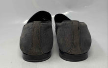 Load image into Gallery viewer, Authentic Jimmy Choo Mens Dark Gray Leather Loafer Shoes Size EUR 46 Worn