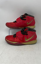 Load image into Gallery viewer, Nike Boys Kyrie 6 CD7020-901 Red Lace-Up Mid Top Sneakers Shoes Size 5.5Y
