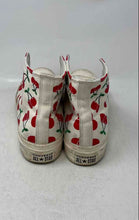 Load image into Gallery viewer, Converse Womens CTAS Lift Platform Hi White Cherry Sneakers Shoes Sz 9 No Laces