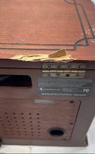 Load image into Gallery viewer, Innovative Technology ITRR-501 Wooden Music Center CD Vinyl Turntable Not Tested