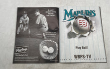 Load image into Gallery viewer, Multicolor Collectible Sports Marlins Magazine Inaugural Year 1993 Book