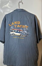Load image into Gallery viewer, Tommy Bahama Mens Gray Graphic Print Silk Short Sleeve Button-Up Shirt Size XL