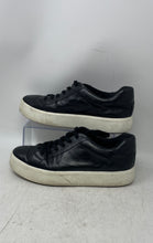 Load image into Gallery viewer, Vince Womens Benfield Black Leather Lace-Up Low Top Sneakers Shoes Size 10 M