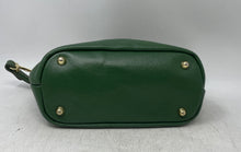 Load image into Gallery viewer, Divina Firenze Womens Lilla Green Leather Adjustable Strap Crossbody Bag