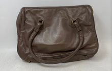 Load image into Gallery viewer, Dame By David Mahler New York Womens Brown Leather Designer Satchel Purse