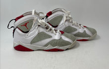 Load image into Gallery viewer, Nike Kids Air Jordan Retro 7 Hare White Gray Red Basketball Shoes Size 6Y