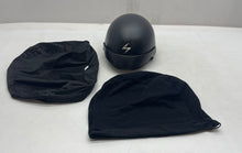 Load image into Gallery viewer, Scorpion Black Adjustable Strap Full Face Motorcycle Helmet One Size