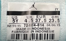 Load image into Gallery viewer, Nike Unisex Kids Air Jordan Future Low GG 724814-014 Gray Blue Sneaker Shoes 5Y